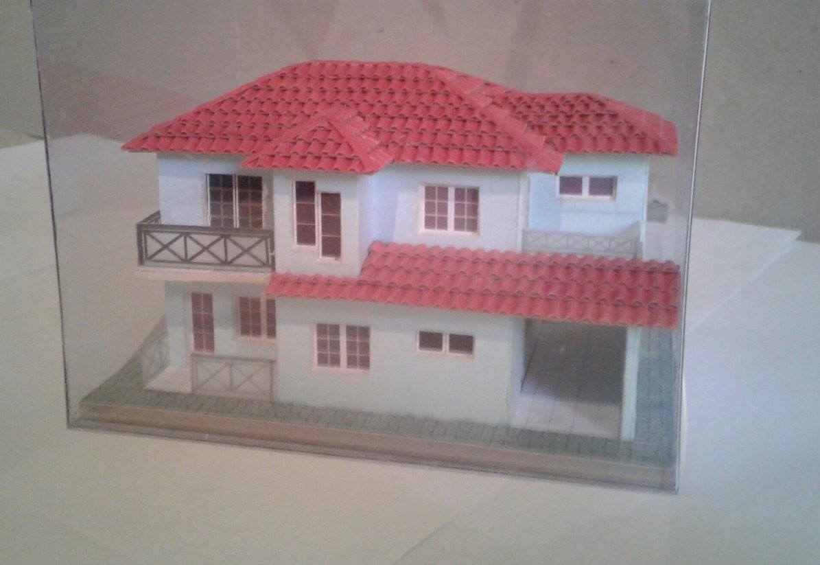 projeto de casa - maquete